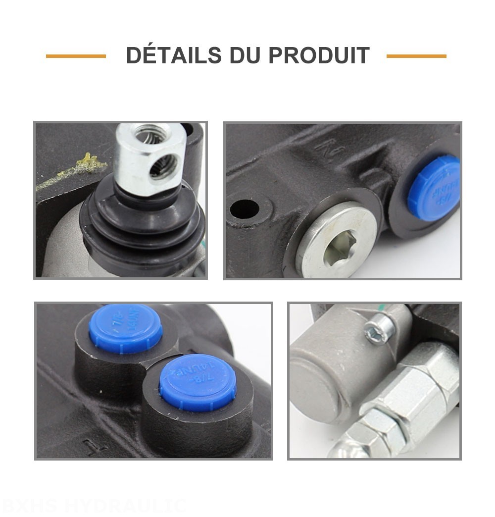 P80-U78-1OT Manuel 1 distributeur Distributeur directionnel monobloc