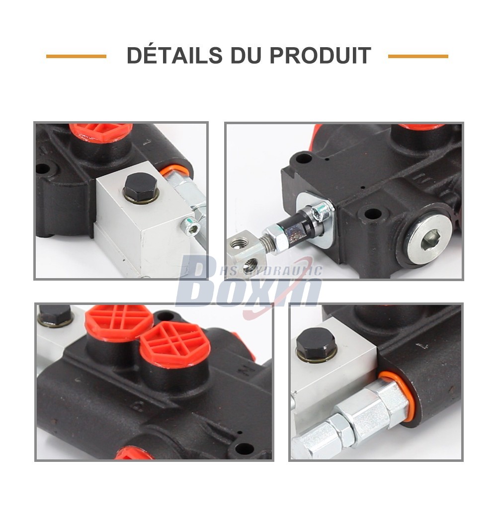Factory Direct Supply P80A-OX Manual 1 Spool Monoblock Directional Valve