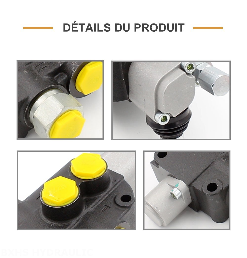 P80J Manuel 1 distributeur Distributeur directionnel monobloc