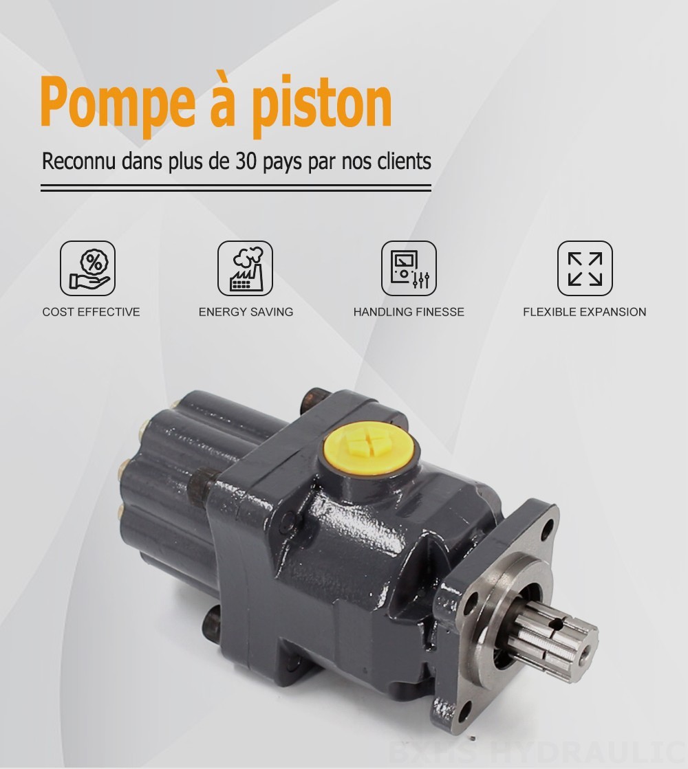 P9-80-H 80 cm3/tr 20 MPa (2900 psi) Pompe hydraulique à pistons