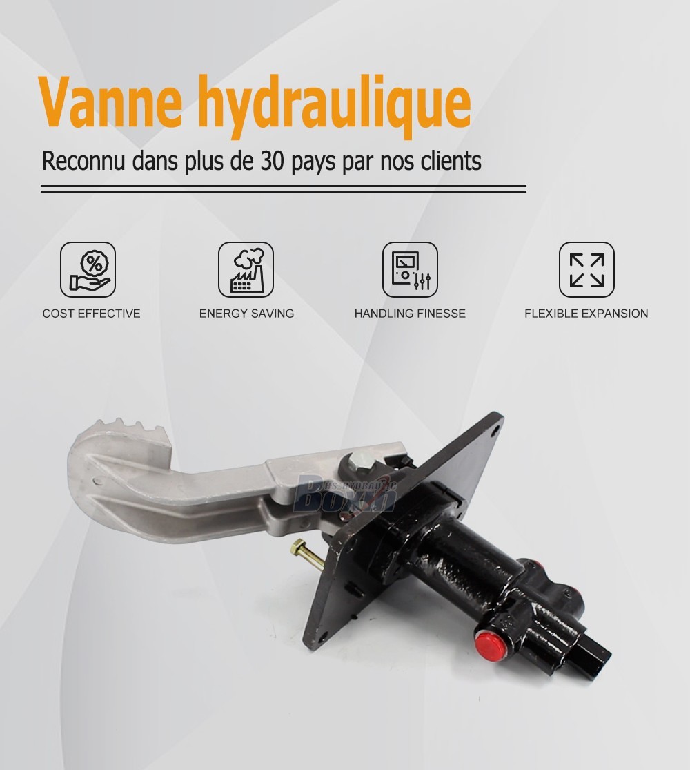 PDF12-00-10 Manuel 1 tiroir Vanne de commande hydraulique