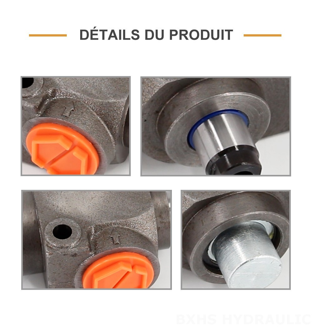 QHF20A Manuel 1 distributeur Vanne directionnelle monobloc