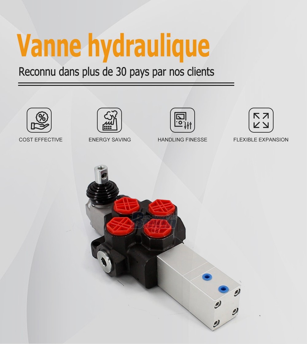 SD14Q-OT Pneumatique 1 tiroir Vanne directionnelle monobloc