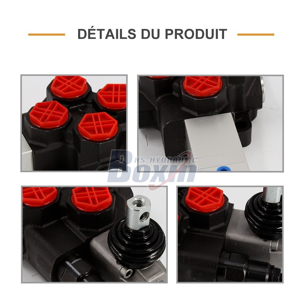 SD14Q-OT Pneumatique 1 tiroir Vanne directionnelle monobloc