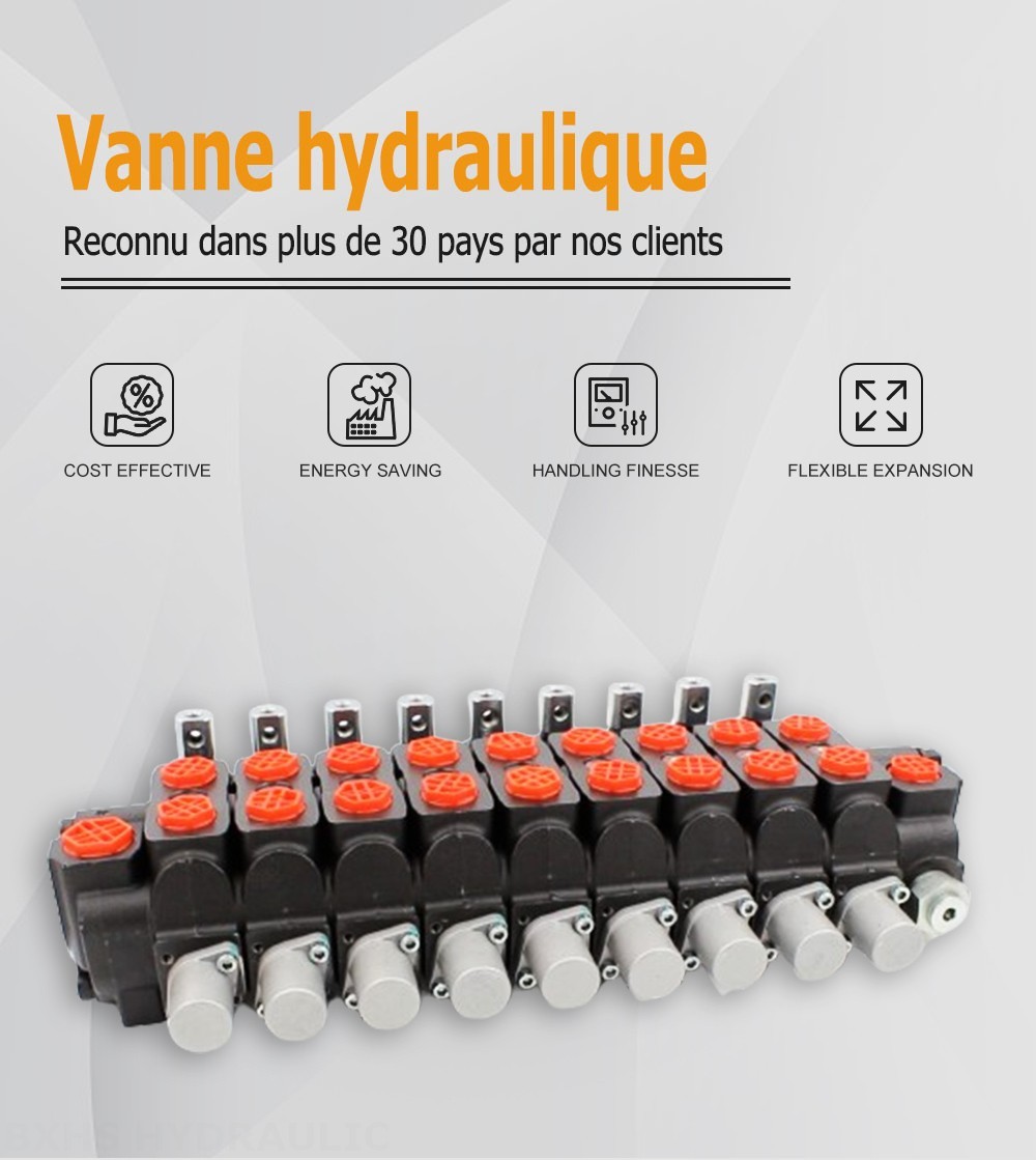 SD8 Manuel 9 distributeurs Distributeur directionnel sectionnel