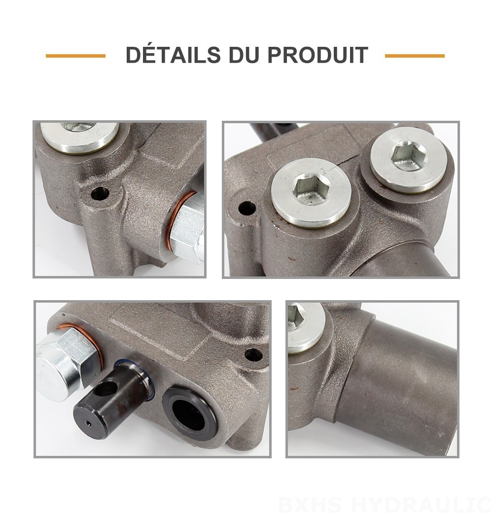 VMS140 Pneumatique 1 distributeur Vanne directionnelle monobloc