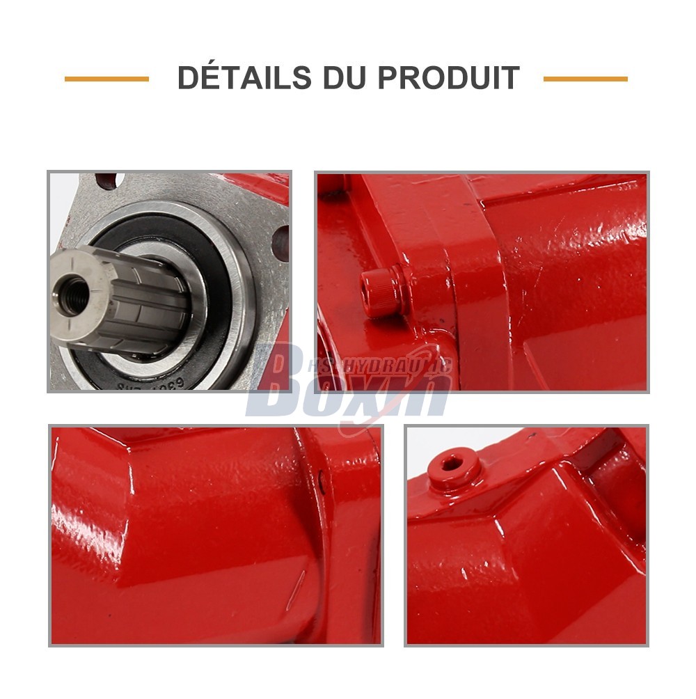 XPi-63L 63 cc/tr 38 MPa (5511 psi) Pompe hydraulique à pistons