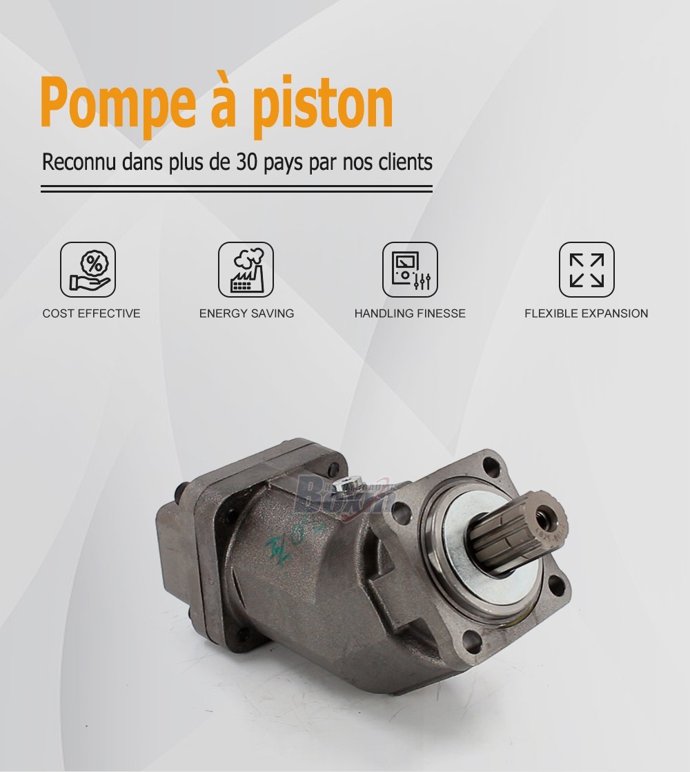 XPi-80L 80 cc/tr 38 MPa (5511 psi) Pompe hydraulique à pistons
