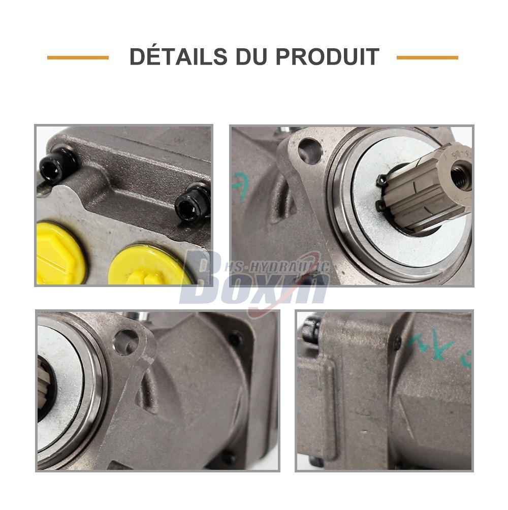 XPi-80L 80 cc/tr 38 MPa (5511 psi) Pompe hydraulique à pistons