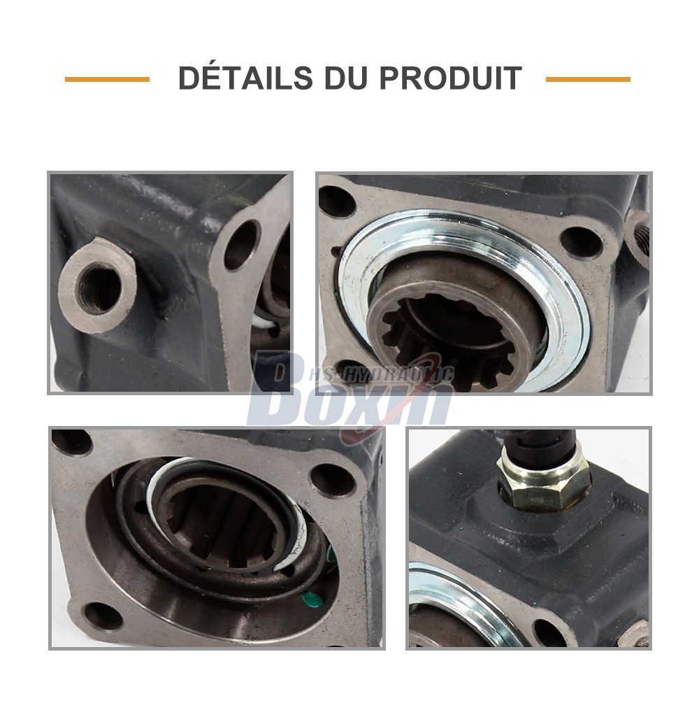 ZF50D-00 479,7 Nm 1:1 Prise de Force (PTO)