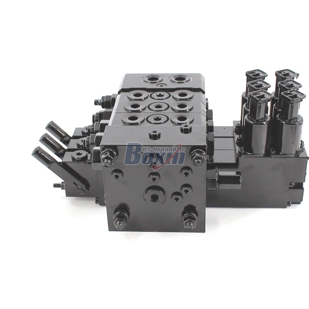Industrial Grade DCV55 Electro-hydraulic 3 Spool Directional Valve main image