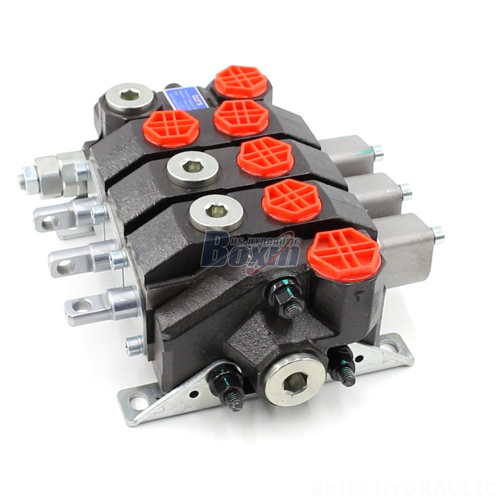 High Quality Manual 3 Spool Monoblock Directional Valve | Factory Direct & OEM main image