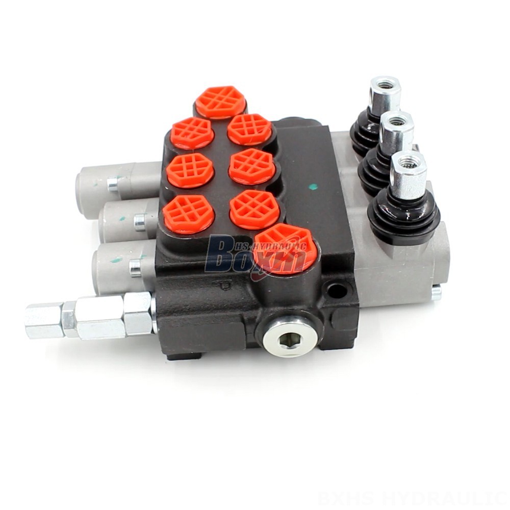 P40-G12-G38-OT-OT-OT Manual 3 Spool Monoblock Directional Valve | Manufacturer & Global Supplier cover photo