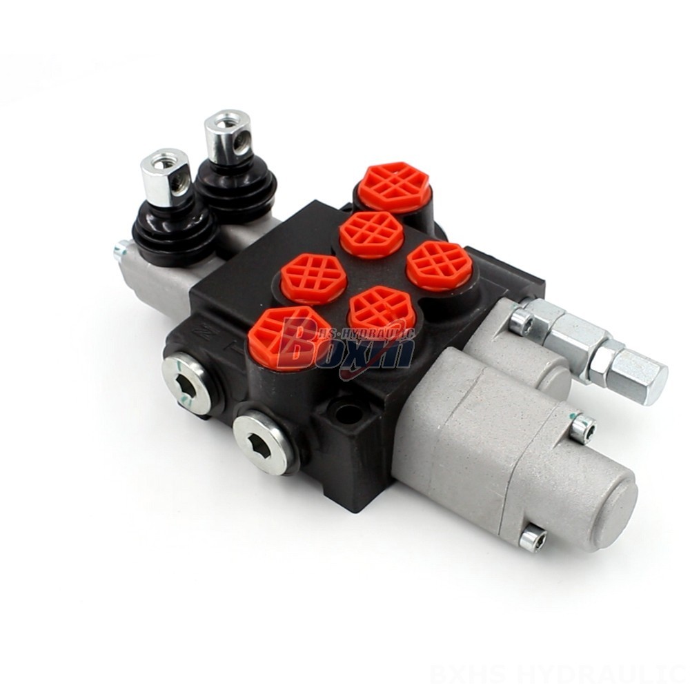 P40-G12-G38-OT-QTW1 2-Spool Hydraulic Directional Valve | Factory Direct & Customizable main image