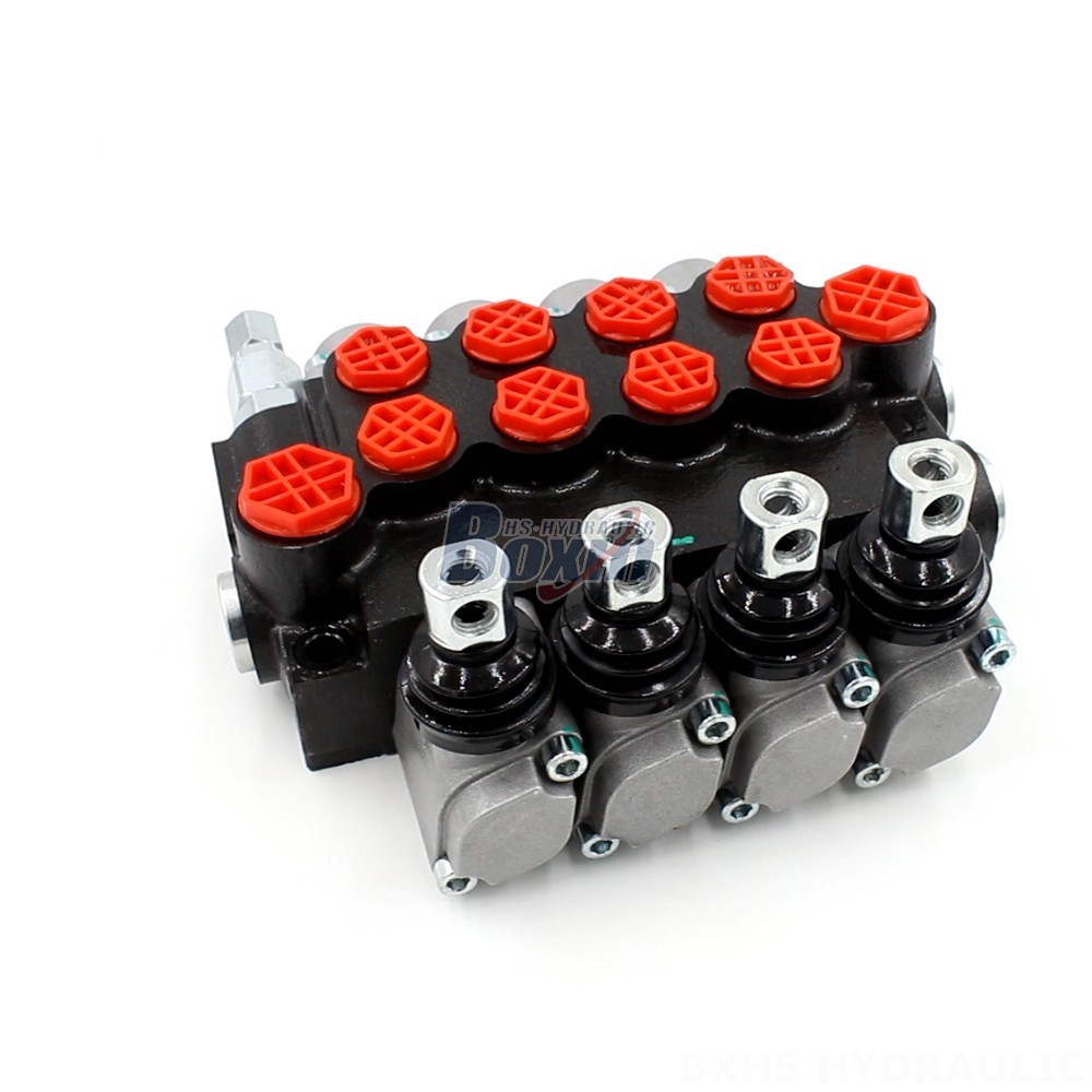 P40-G12-G38-OT Manual 4 Spool Monoblock Directional Valve | Manufacturer & Global Supplier main image