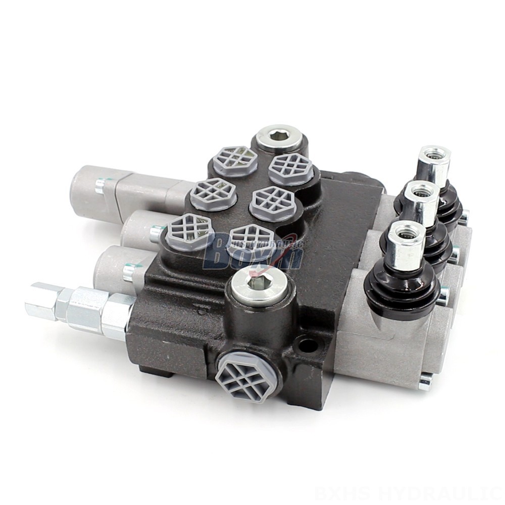 3 Spool Manual Directional Valve - P40-G12-G38 | Factory & Supplier main image