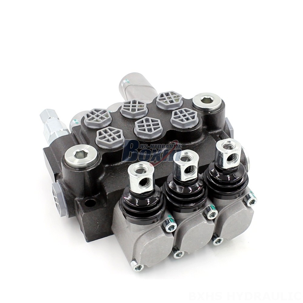 3 Spool Manual Directional Valve - P40-G12-G38 | Factory & Supplier main image