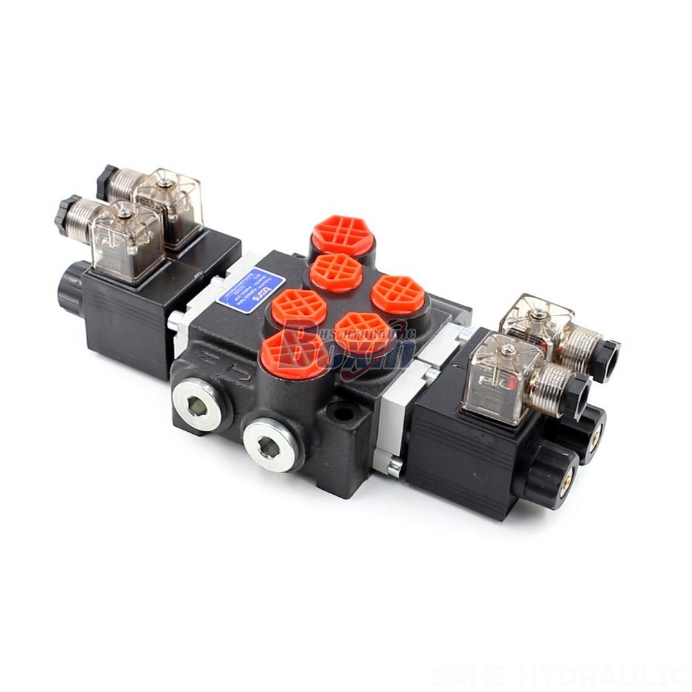 P40 Solenoid 2 Spool Monoblock Directional Valve Manufacturing cover photo