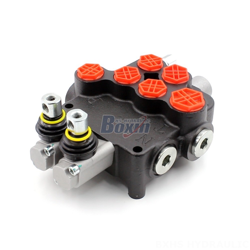 P80-G12-G34-OW 2-Spool Manual Monoblock Valve: Factory Direct & Customizable main image
