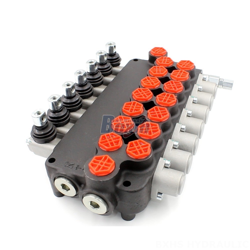 7-Spool Manual Hydraulic Valve P80-G34-7OT | Manufacturer & Global Supplier cover photo