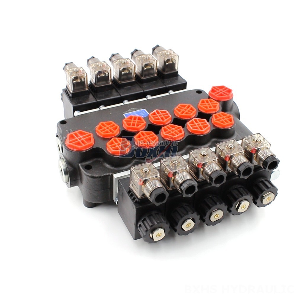 P80 Solenoid 5 Spool Monoblock Directional Valve | Manufacturer & Global Supplier cover photo