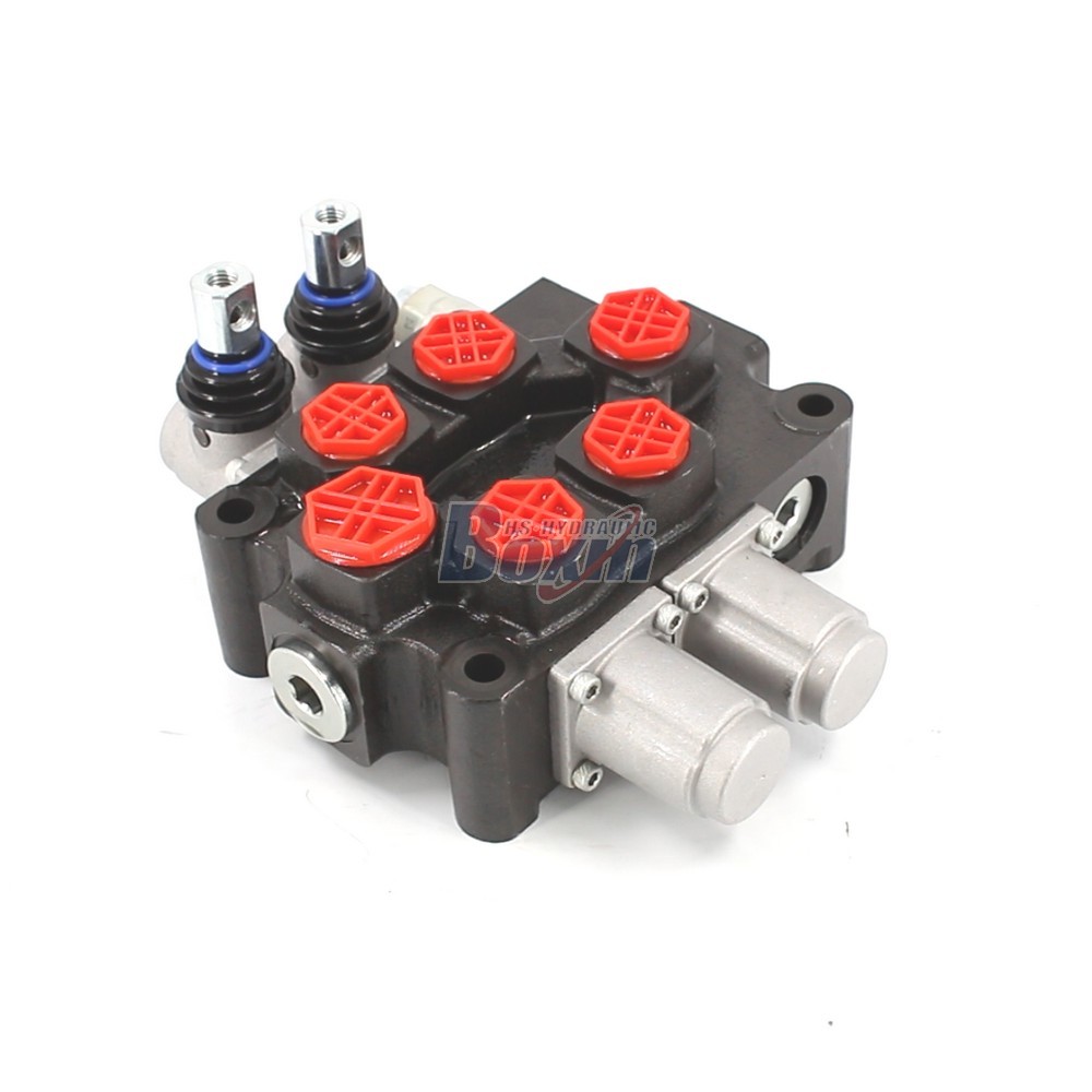 Q75 Manual 2 Spool Monoblock Valve for Mobile Hydraulics main image