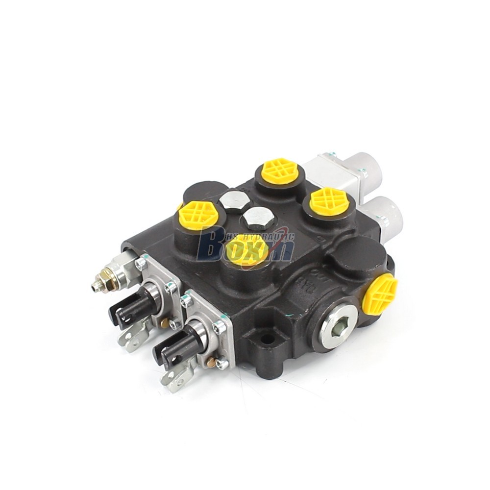 Factory Direct Supply of RD5200NPT-QTW-OT Manual 2 Spool Hydraulic Control Valve cover photo