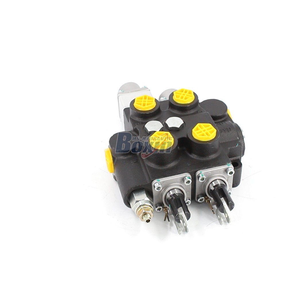 Custom OEM/ODM Service for RD5200NPT-QTW-OT Manual 2 Spool Hydraulic Control Valve cover photo