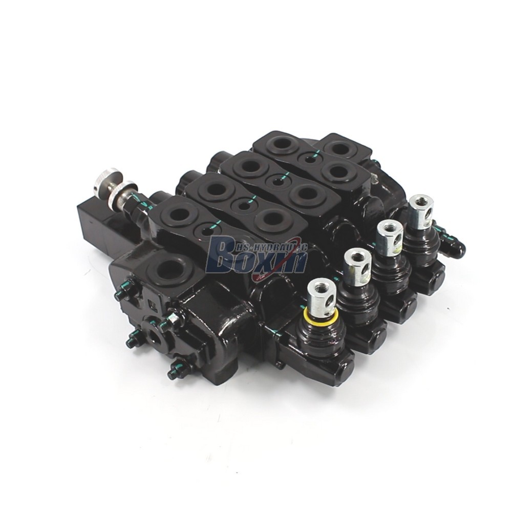 OEM and Custom SD8-OTAMW Manual 4 Spool Sectional Directional Valve with Private Label Services cover photo