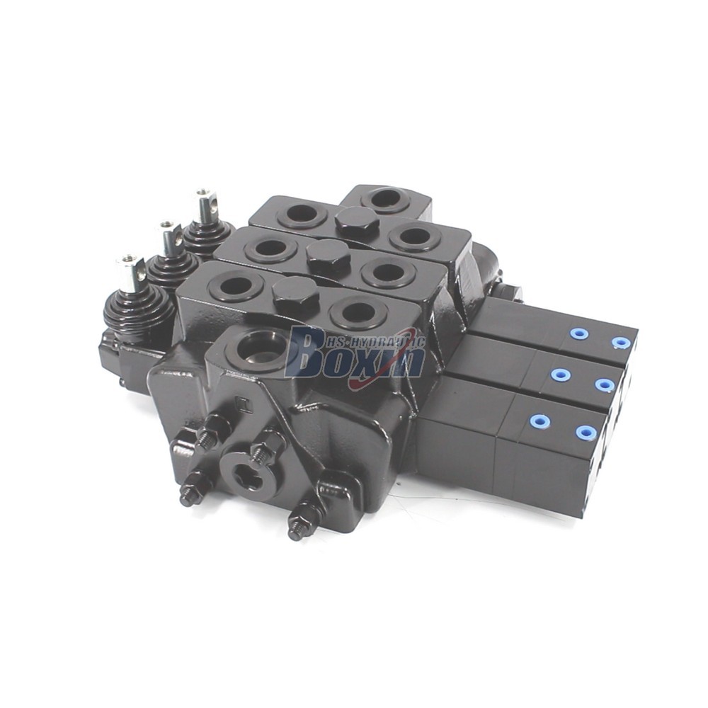 Reliable SDS180Q Pneumatic Manual 3 Spool Directional Valve for Hydraulic Applications cover photo