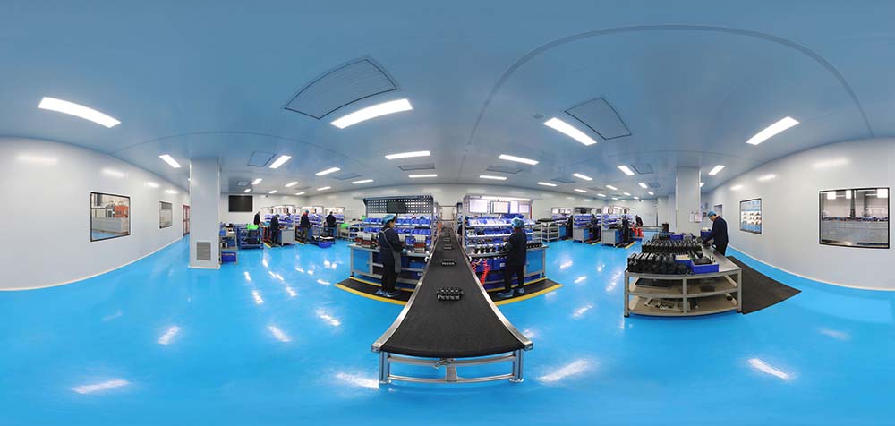 Vue panoramique à 360° de l'usine Boxinhuasheng Hydraulic