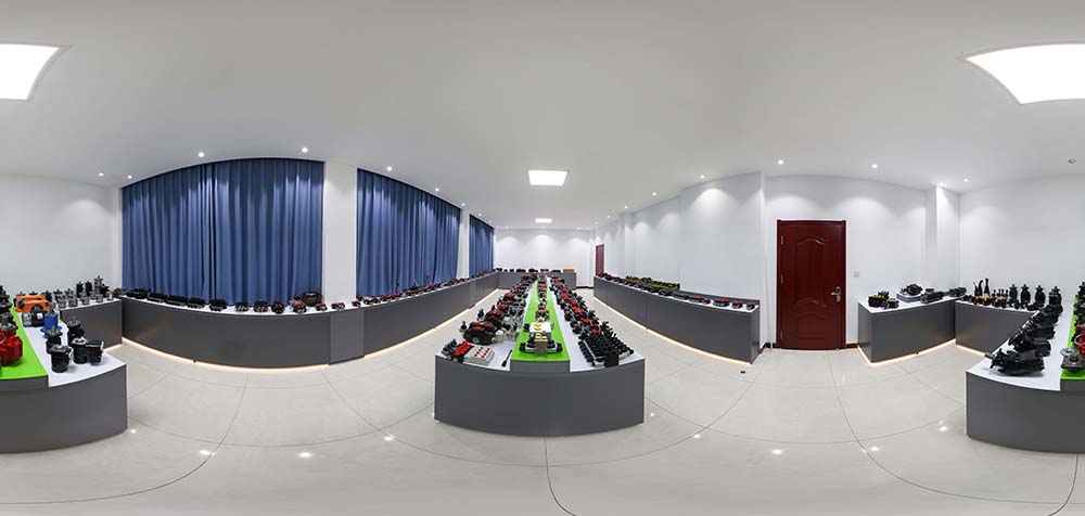 Vue panoramique à 360° de l'usine Boxinhuasheng Hydraulic
