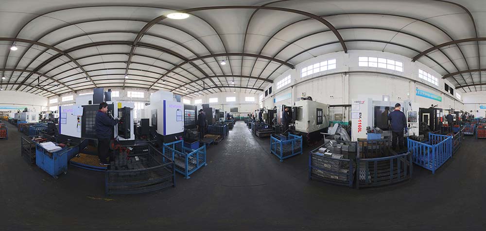 Vue panoramique à 360° de l'usine Boxinhuasheng Hydraulic