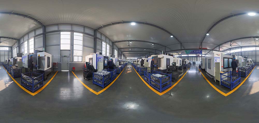Vue panoramique à 360° de l'usine Boxinhuasheng Hydraulic
