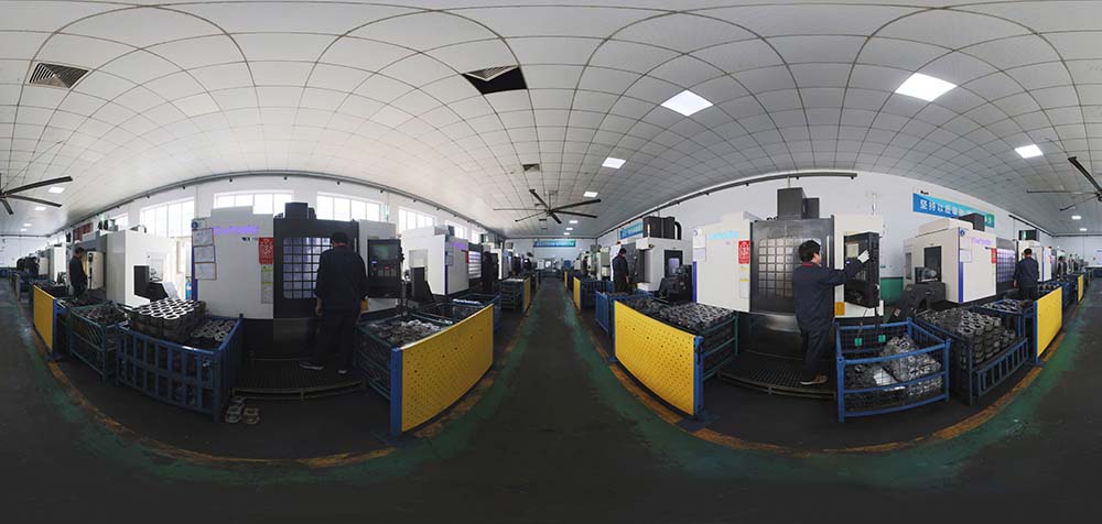 Vue panoramique à 360° de l'usine Boxinhuasheng Hydraulic