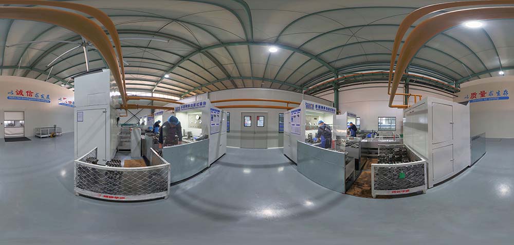 Vue panoramique à 360° de l'usine Boxinhuasheng Hydraulic