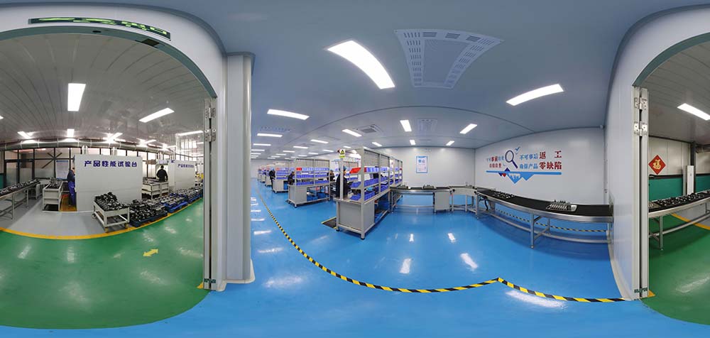 Vue panoramique à 360° de l'usine Boxinhuasheng Hydraulic