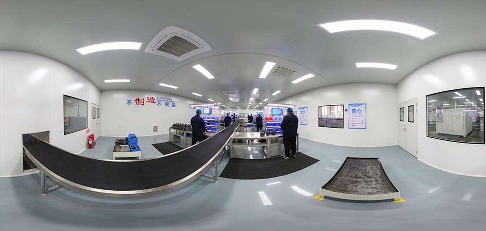 Vue panoramique à 360° de l'usine Boxinhuasheng Hydraulic